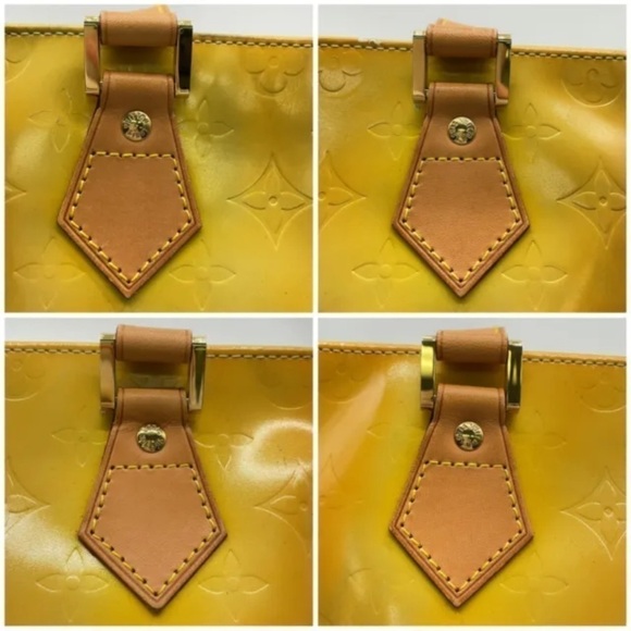 Louis Vuitton Yellow Tote Bag Vernis Empreinte Monogram 🎉for @lndutton only🎉 - Picture 8 of 14